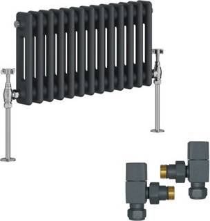 Anthracite Traditional 2 Column Radiator
