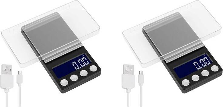 Torribaly Digital Kitchen Scale USB Rechargeable Pocket Scale