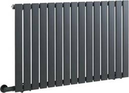 Anthracite Single Flat Panel Wifi Radiator