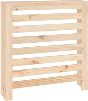 Modern Radiator Cover Solid Wood Pine
