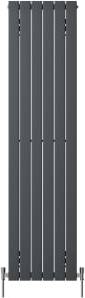 Grey Verona Concept Double Panel Vertical Radiator