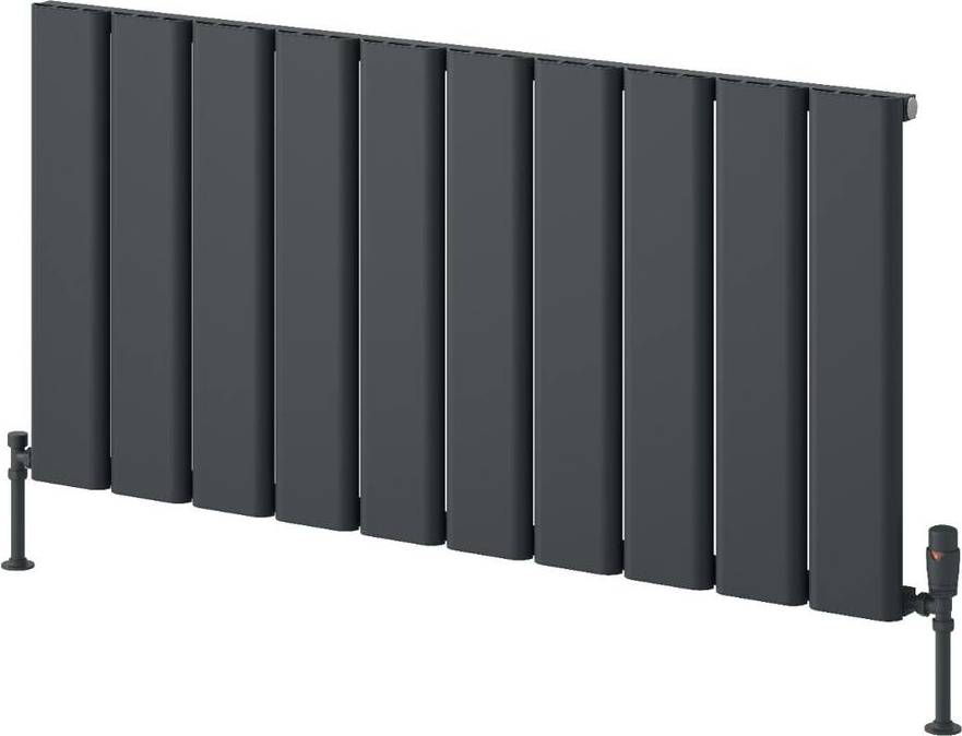 Caldaro Anthracite Designer Horizontal Radiator