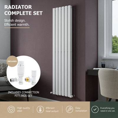 Agadon Lola Double Vertical Designer Panel Radiator