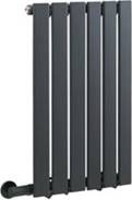 Anthracite Single Flat Panel Wifi Radiator