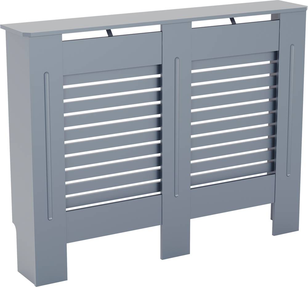 Grey radiator covers Vida Designs Milton Grey Radiator Cover Medium