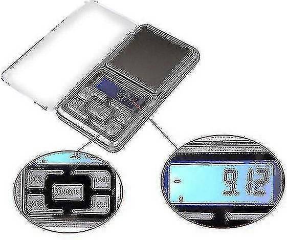 Pocket Scale Precision Balance Lcd Display