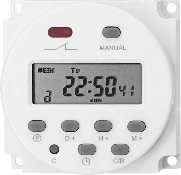 Digital kopplingsur KKmoon Weekly Programmable Digital Timer Switch