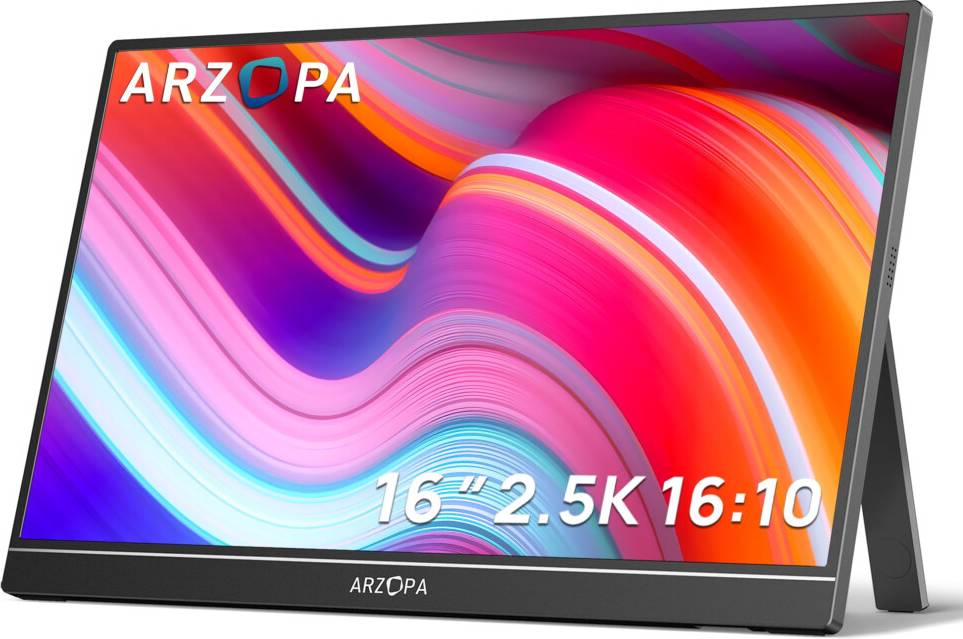 Arzopa 2.5K Portable Monitor 16 Inch