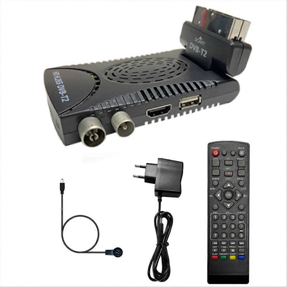 DVB-T2 Full HD Digital TV Decoder Set