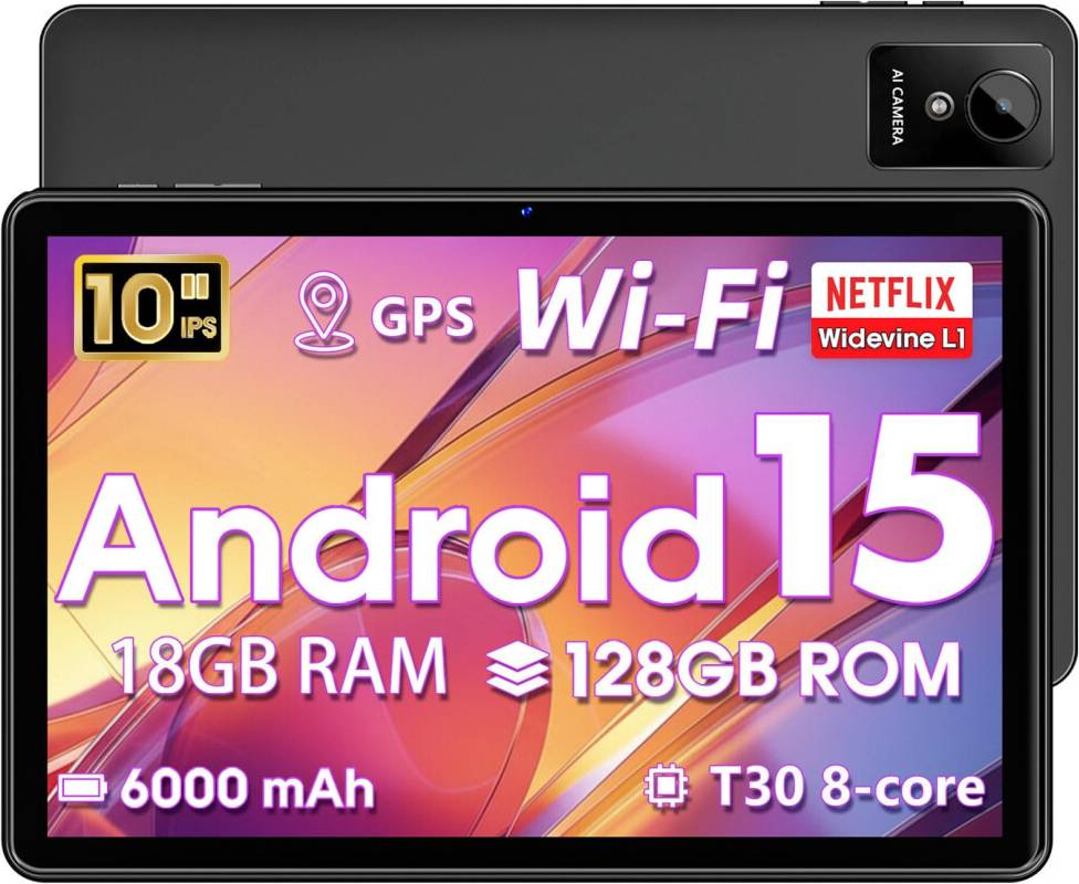 Hasskya 10 Inch Android 15 Tablet