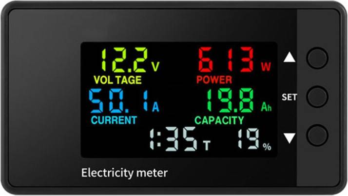 6-In-1 Voltmeter Ammeter LED Digital Meter