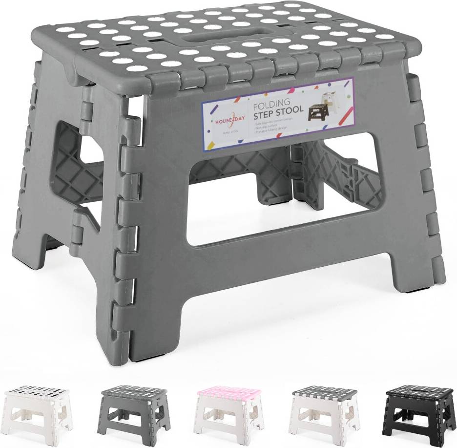 House Day Folding Step Stool 9 Inch