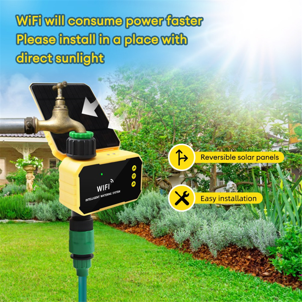 Typecat Wifi Solar Irrigation Timer Smart APP Control