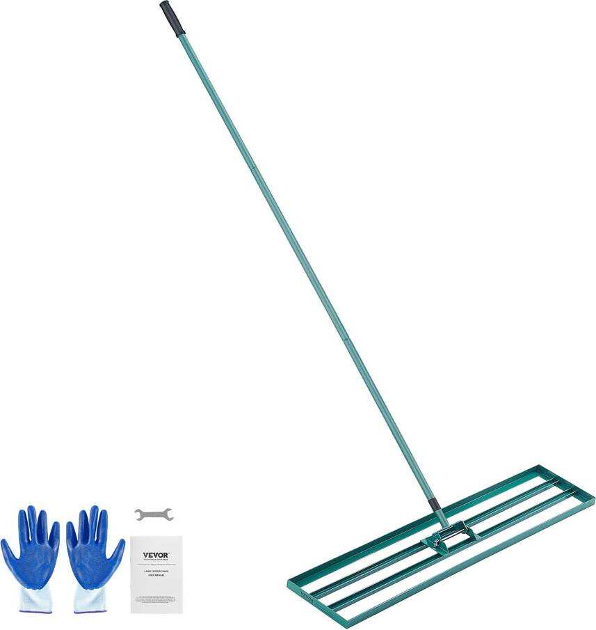 VEVOR 48 x 10 Lawn Leveling Rake