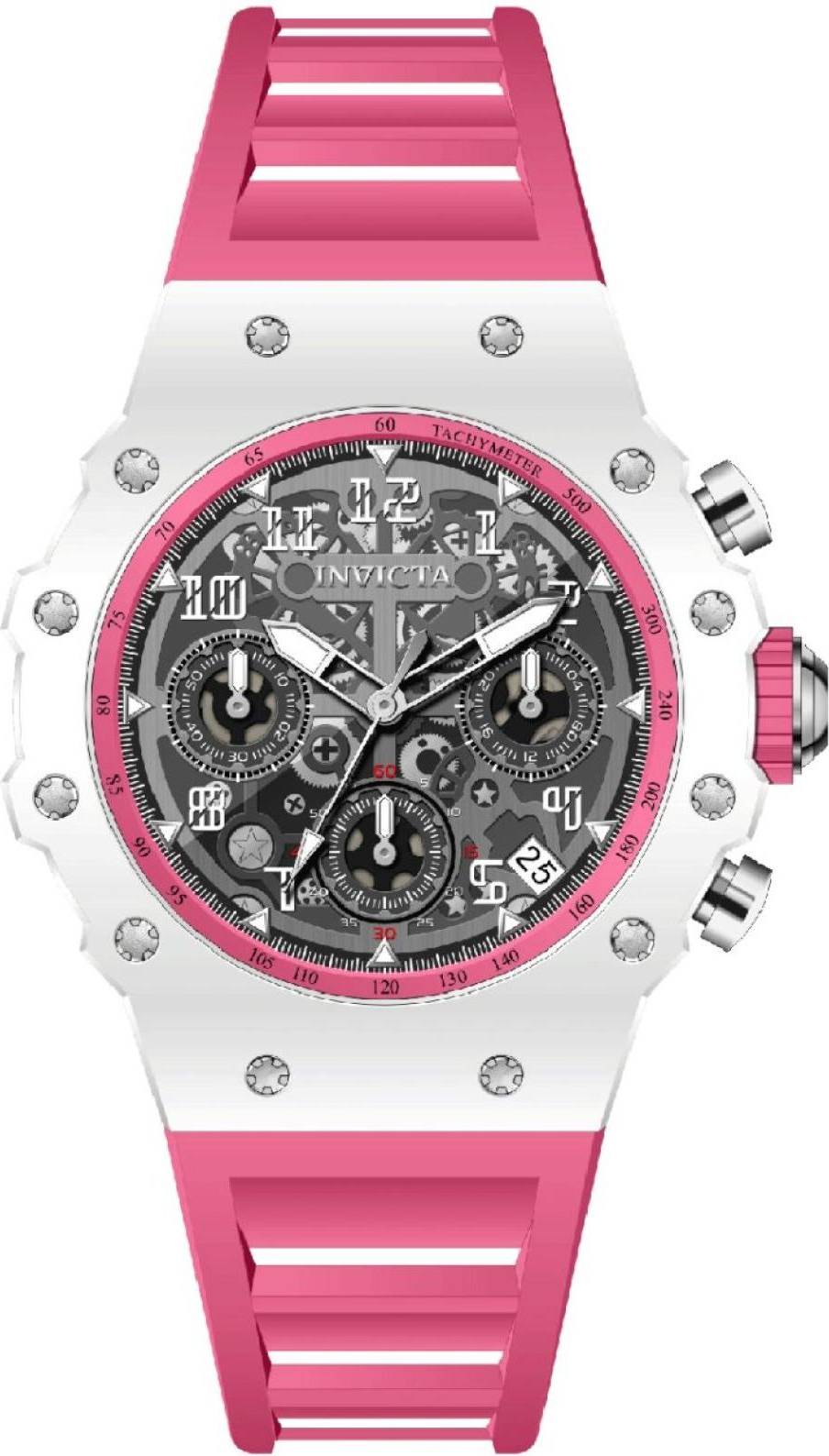 Invicta Racing 69620 Akryl Herrklocka 40 mm