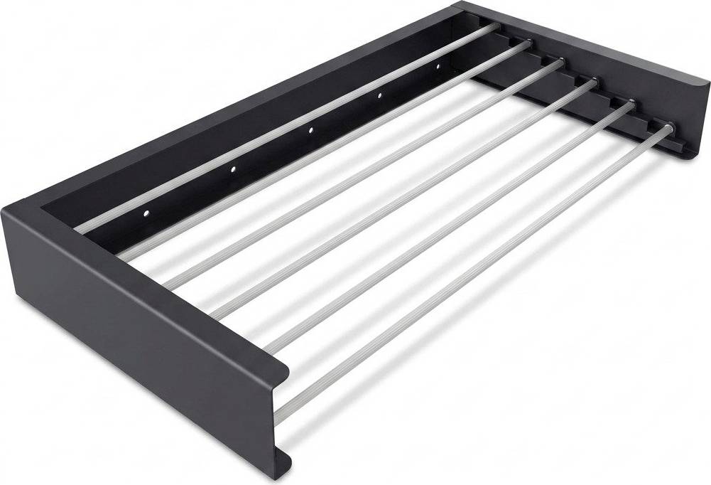 Wall mounted clothes drying rack Brayden Studio Wall Mounted Retractable Clothes Drying Rack