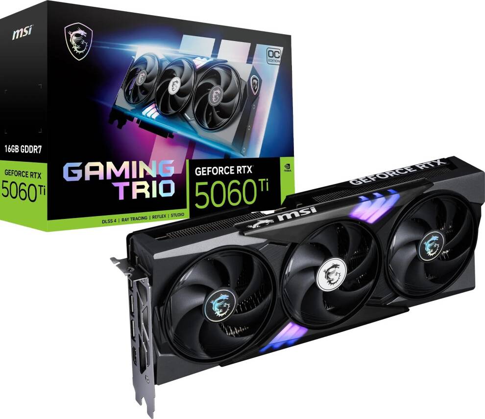 Rtx 5060 ti MSI Geforce Rtx 5060 Ti 16g Graphics Card