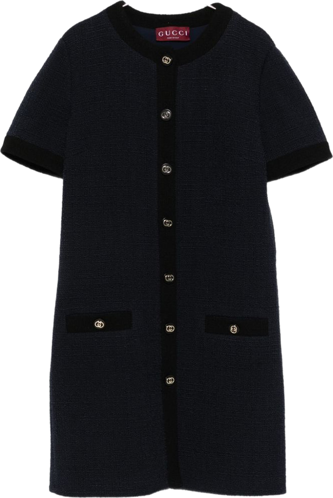 Gucci Mini Dress In Wool