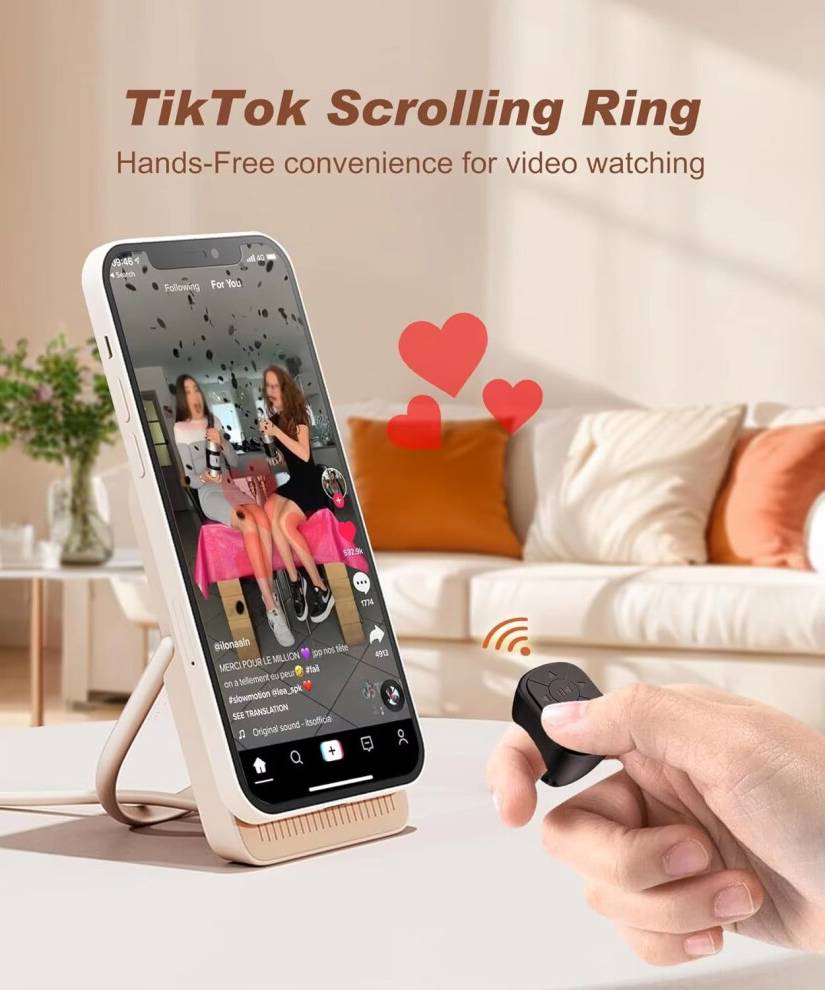 Tiktok Tiktok Scrolling Ring Remote Control