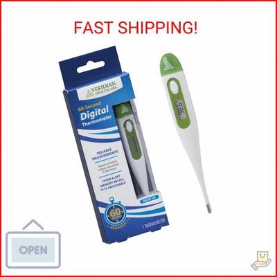 Digital thermometer Veridian Digital Thermometer 60-second Readout