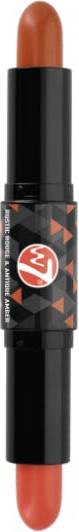 W7 Blusher Stick Rustic Rouge Antique Amber