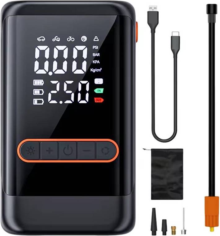Torribaly Portable Wireless Air Compressor Tire Inflator