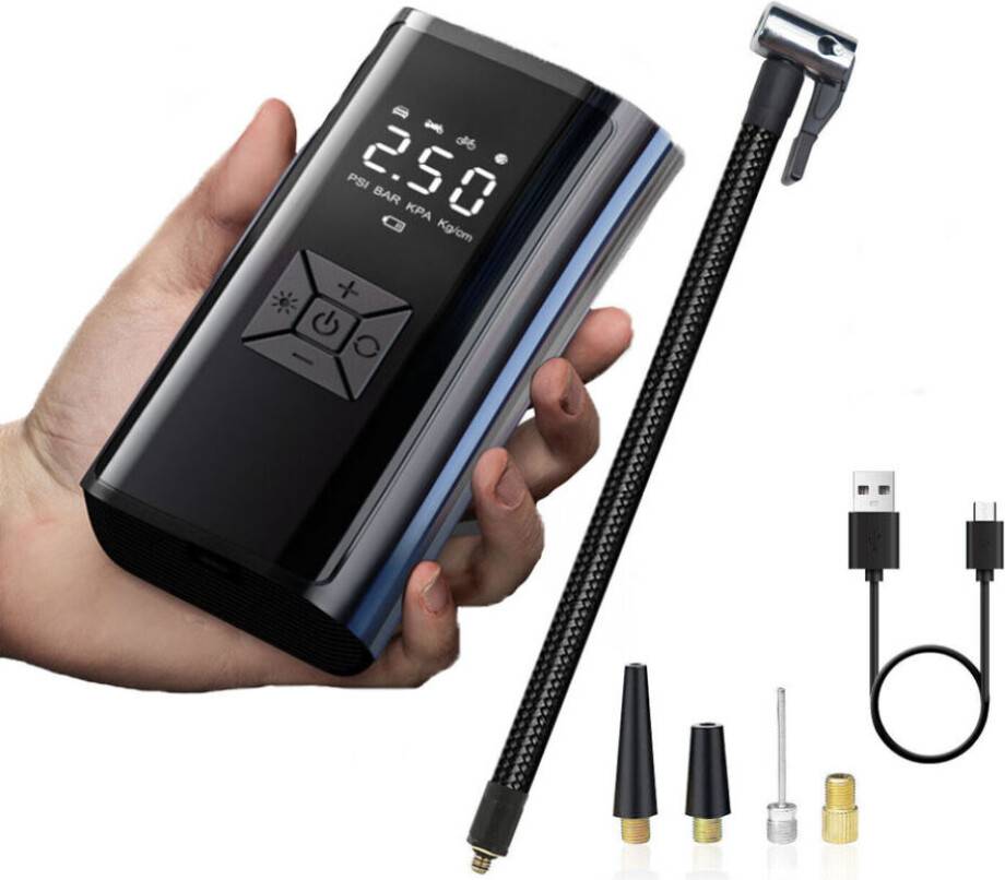 Smart Inflation Tire Inflator with Heat Shield