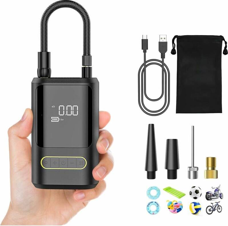 Smart Tire Inflator Air Pump