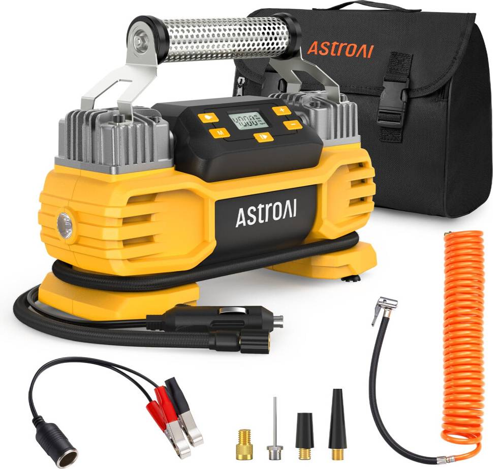 AstroAI Tyre Inflator Air Compressor 12V DC