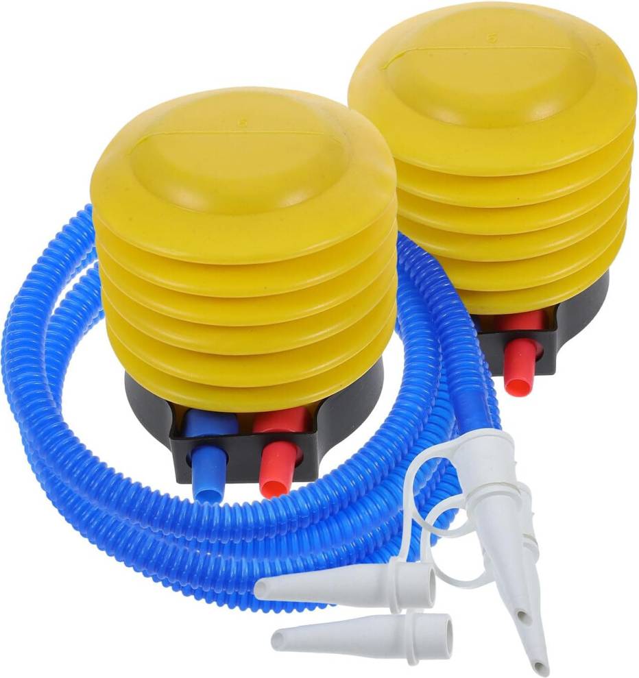 Set 2pcs Portable Foot Air Pump Inflator