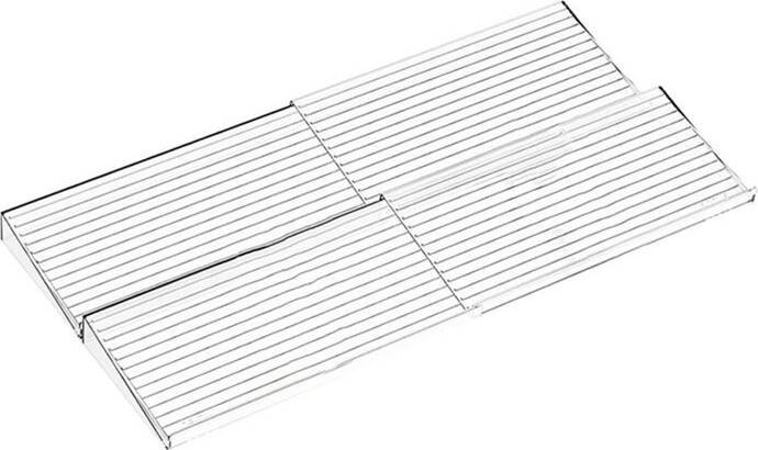 Spice rack Exogio 4 Pack Adjustable Narrow Spice Rack