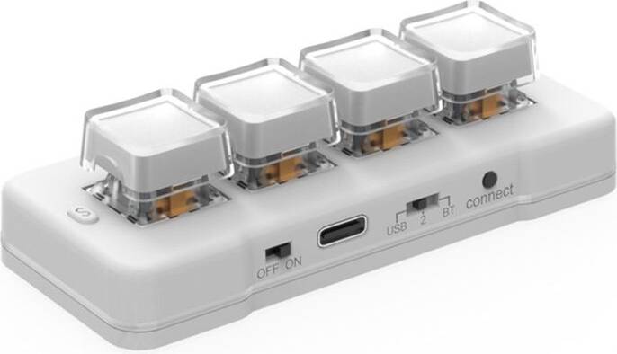 Tlily MK424BT 4-Key Customized Keyboard