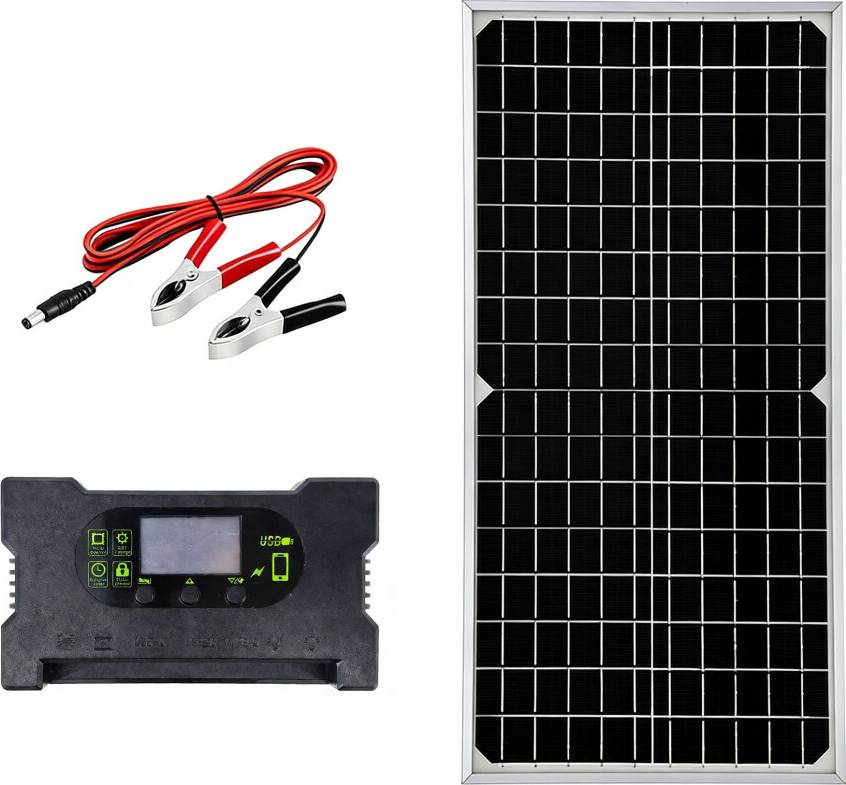 Solar Kit With Charge Controllers 10A 2pcs
