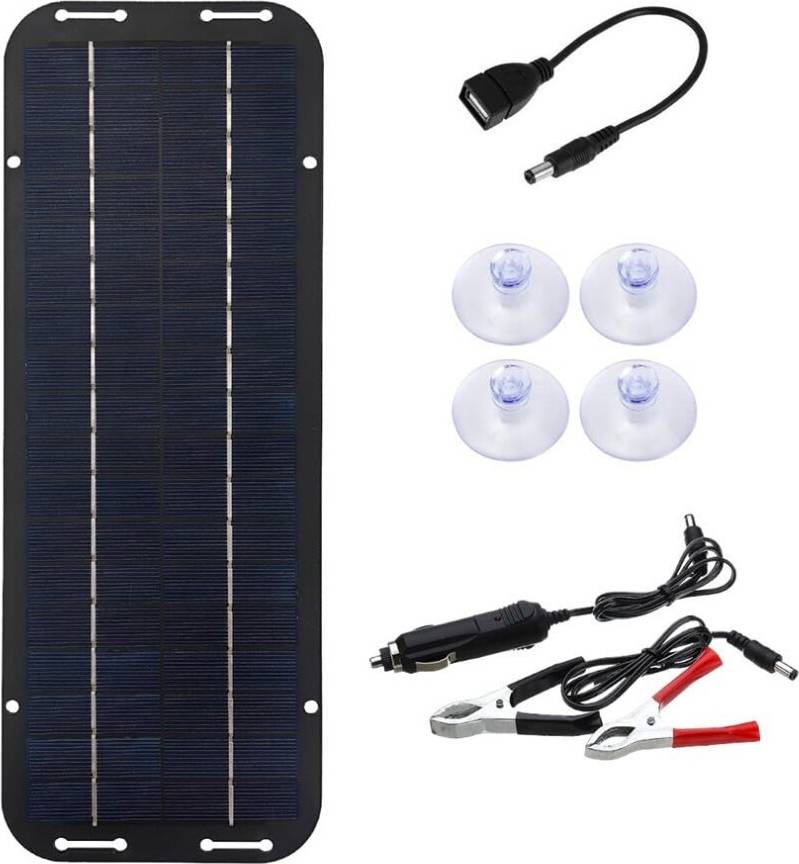 12V IP65 Waterproof Solar Panel Kit 20% Conversion Rate