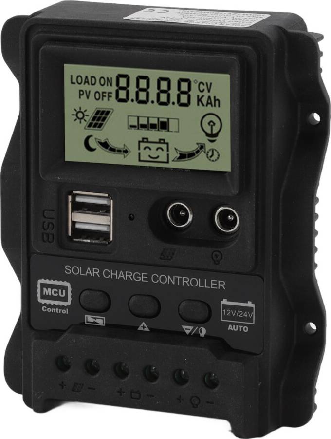 Solar Charge Controller 20A Black Shell