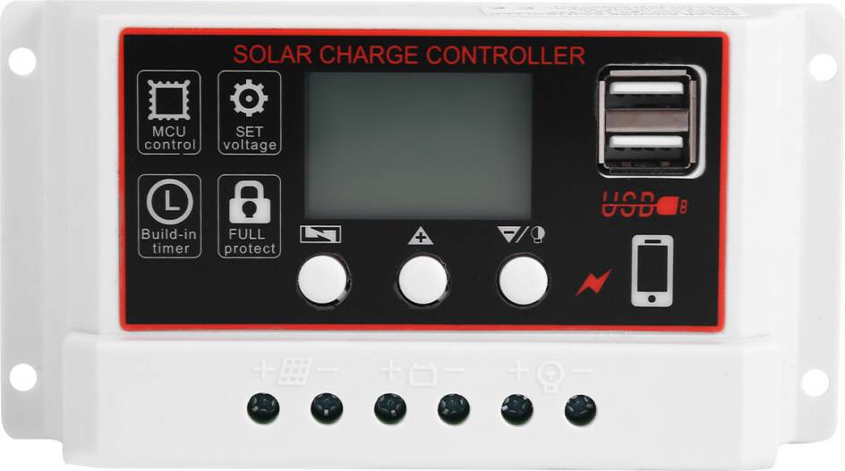 ABOOFAN Solar Panel Controller 30A 2Pcs