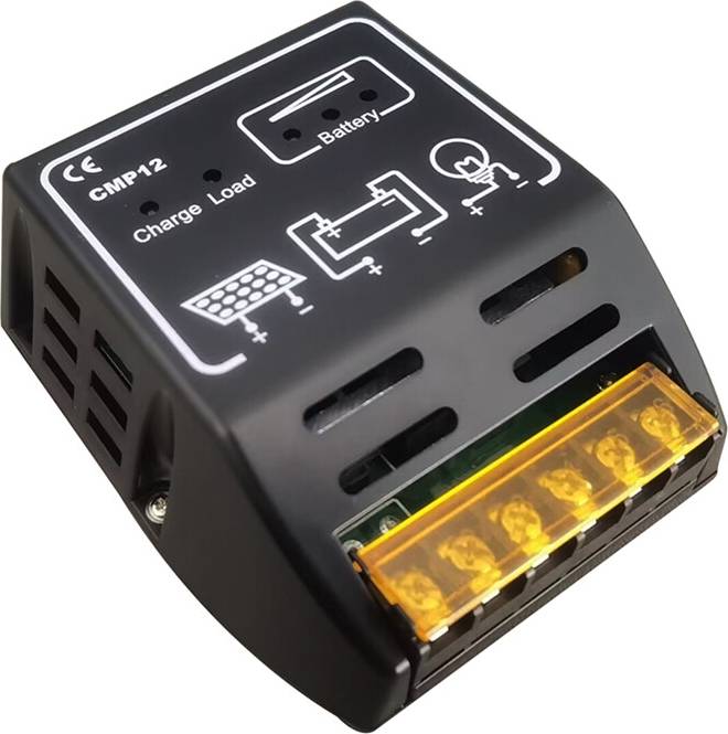 Spactz 10A Auto Solar Charge Controller Panel