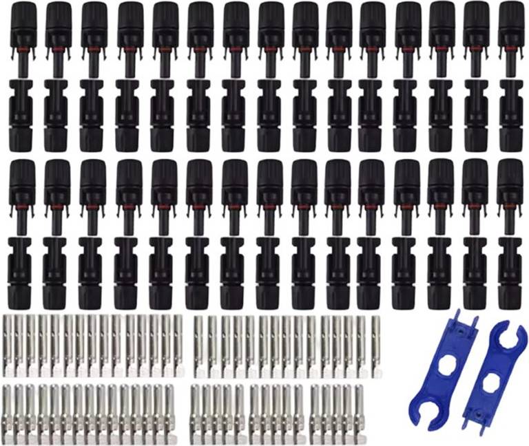 30 Pairs Solar Panel Connectors Kit