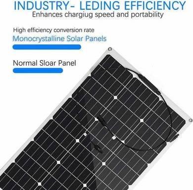 80W Monocrystalline Solar Panel Kit With Charge Controller