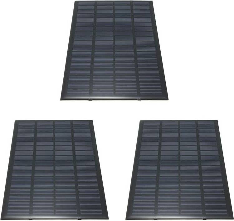 Typecat 3X 18V 2.5W Polycrystalline Power Solar Panel Module