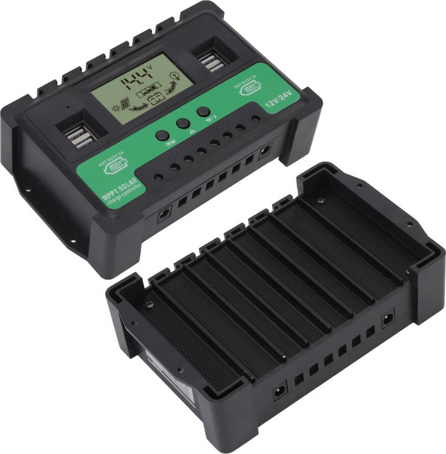 Solar Panel Controller 12V 24V Dual USB
