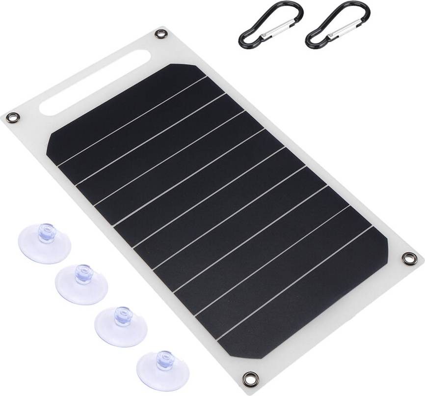 Slim Portable Solar Panel USB Output 10W