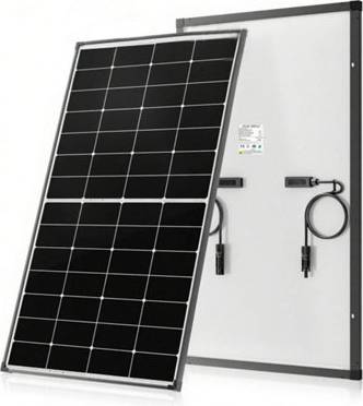 B&Q Solar Panel Caravan Rv Off Gird Battery Charging Power Boat One Size