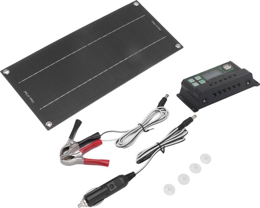 Portable Solar Kit Solar Panel 100A Charge Controller