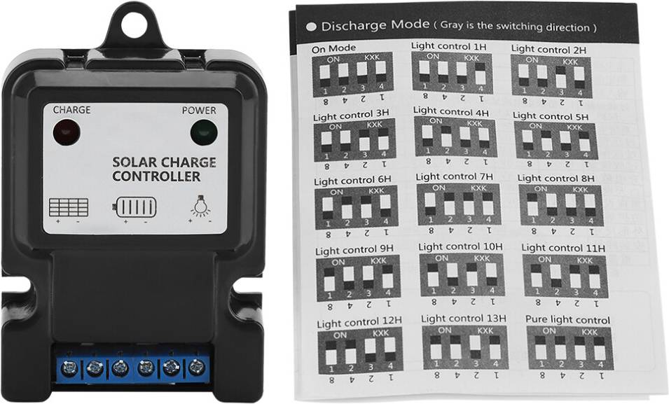 Led Indicator Solar Regulator Controller