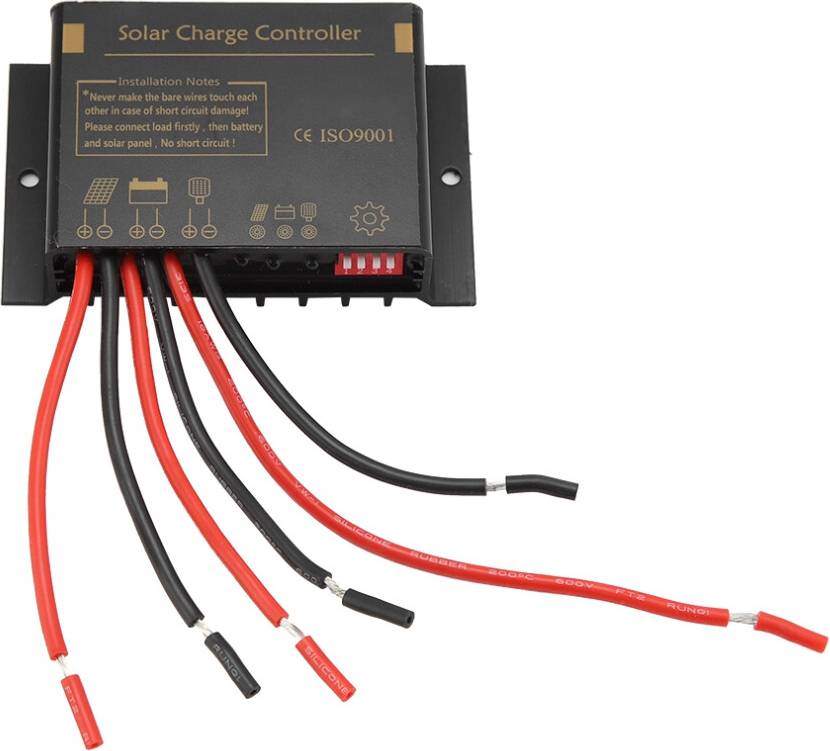 Solar Charge Controller With LCD Display Monitor