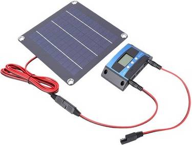 Mppt charge controller 20W Solar Powered Panel With MPPT Charge Controller