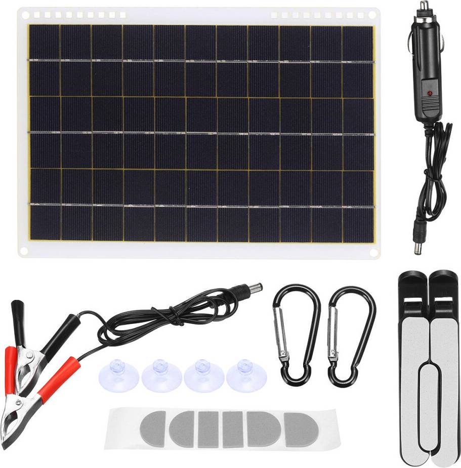 20W 18V USB Solar Panel Kit