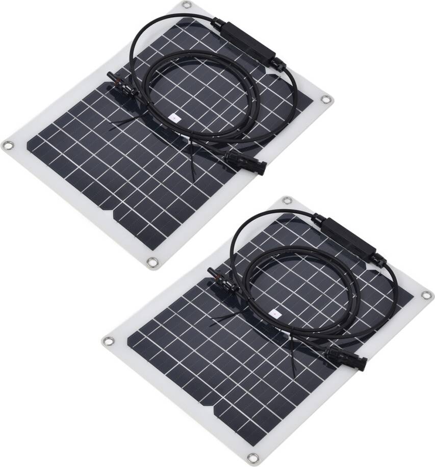 15W Portable Solar Panel Duo Kit
