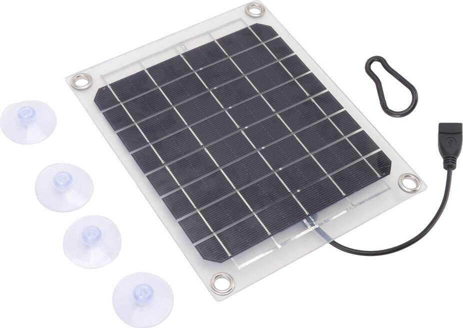 10W Dual-Side Solar Panel USB Output